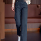 Dames Casual Broek met Relaxte Rechte Pasvorm