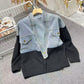 🧥Women’s Stylish Patchwork Long Sleeve Jacket🛍️