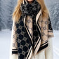 Lange wintersjaal voor dames