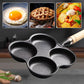 🍳4-kops Gietijzeren Antiaanbak Ei Bakpan🔥