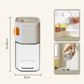 Doseerbare kruiden dispenser met drukknop en dubbele opening