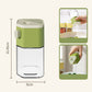 Doseerbare kruiden dispenser met drukknop en dubbele opening