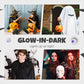 Oplichtend skeletkostuum voor Halloween