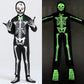 Oplichtend skeletkostuum voor Halloween
