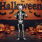 Oplichtend skeletkostuum voor Halloween