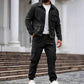 Heren Retro Jas & Cargo Broek 2-Delige Set