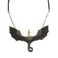 ✨Zwarte vliegende drakenketting met vleugels🛍️
