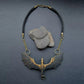 ✨Zwarte vliegende drakenketting met vleugels🛍️