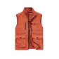 Heren Buiten Casual Vest met Meerdere Zakken