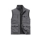 Heren Buiten Casual Vest met Meerdere Zakken