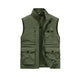 Heren Buiten Casual Vest met Meerdere Zakken