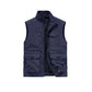 Heren Buiten Casual Vest met Meerdere Zakken