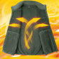 🧥 Heren Bodywarmer met Opstaande Kraag en Volledige Rits✨