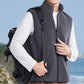 🧥 Heren Bodywarmer met Opstaande Kraag en Volledige Rits✨