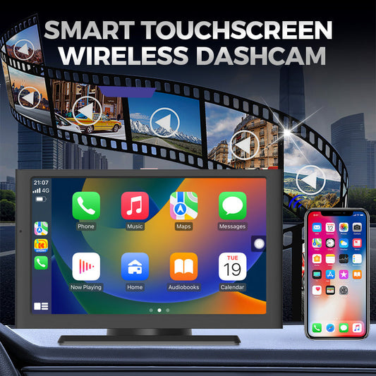 🚗Slimme draadloze dashcam met touchscreen✨