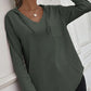 🧥V-Hals Lange Mouw Effen Kleur Hoodie🛍️