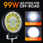 🚙4-inch 99W LED-pod voor offroad✨