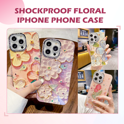 📱Schokbestendige Bloemen iPhone Hoes🌸