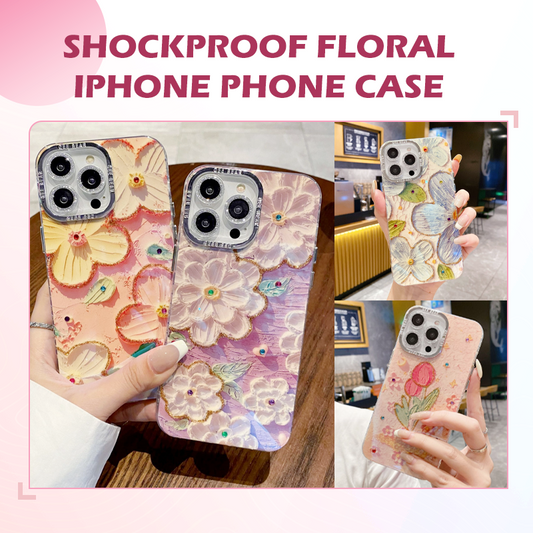 📱Schokbestendige Bloemen iPhone Hoes🌸