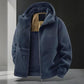 🧥Casual Warme Jas met Capuchon en Rits voor Heren 🛍️