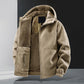 🧥Casual Warme Jas met Capuchon en Rits voor Heren 🛍️