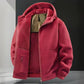 🧥Casual Warme Jas met Capuchon en Rits voor Heren 🛍️
