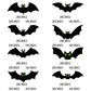 🦇Halloween 3D Vleermuis Decoratie Stickers Set🎃