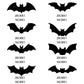 🦇Halloween 3D Vleermuis Decoratie Stickers Set🎃