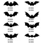 🦇Halloween 3D Vleermuis Decoratie Stickers Set🎃