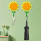 🌻Creatieve Lachende Zonnebloem Wandhaak✨