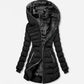 ❄️LAST DAY PROMOTION - 50%OFF 💖Dames winterjas met capuchon en pluche voering