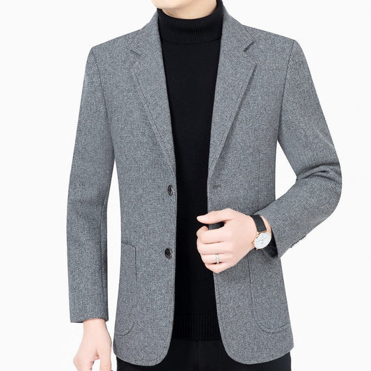 👔Casual Blazer met Zakjes en Twee Knopen voor Heren✨