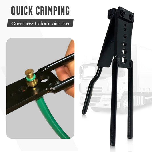 🔧Multi-gats krimptang voor truckluchtleidingen🚛