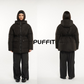 🧥Warme Effen Pufferjas met Trekkoord voor Dames🎀