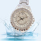 Dames Luxe Horloge met Kunstmatige Diamant Inleg