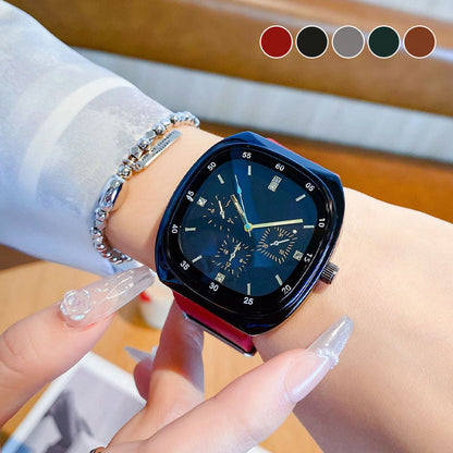 ✨ Sélection Hiver : Montre Quartz 42 mm au Design Épuré & Respirant