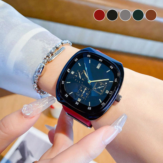 ✨ Sélection Hiver : Montre Quartz 42 mm au Design Épuré & Respirant