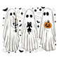 👻 Halloween Spook Raamstickers – Dubbelzijdige Statische Decoratie Zonder Lijm