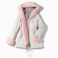 Parka Jas met Afneembare Pluizige Rand voor Dames