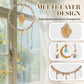 🔥 LAST DAY PROMOTION - 50%OFF 🔥Iriserend glazen steentjes ring windgong