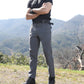 Heren slim-fit cargobroek in effen kleur voor lente en herfst