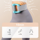🏆 50% korting 💪 5-Versnellingen Handheld Massagerring met Verstelbare Riem – 3-in-1 Vetverbrander & Fascia Massage! 🌿✨
