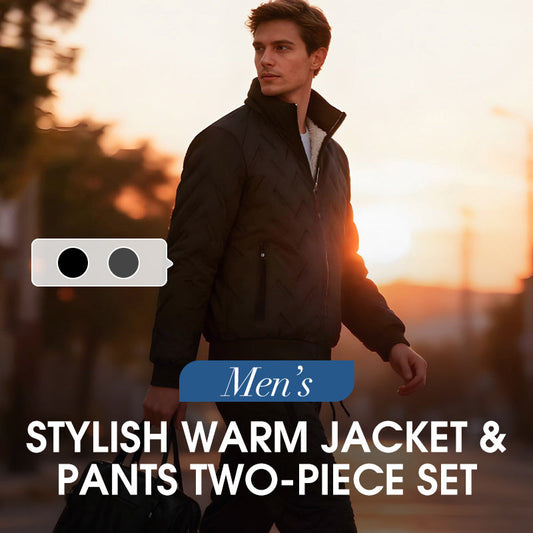 🔥LAATSTE DAG UITVERKOOP 50% KORTING🔥 Warmtejasset voor heren -👏Jas + broek!