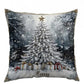 Decoratieve Kerst Kussenhoes 45x45cm