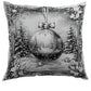 Decoratieve Kerst Kussenhoes 45x45cm