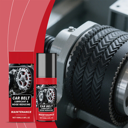 Multifunctioneel smeermiddel voor autogordels en geluiddempende spray