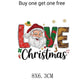 🎄 50% OFF! ✨ CHRISTMAS HEAT TRANSFER STICKER - Festive Designs for DIY Crafts & Gifts, Easy to Apply on Fabric and Wood, Perfect for Holiday Projects 🎁🌟