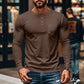⚡Black Friday Flash Deal! Heren Slim Fit Henley T-shirt met lange mouwen 🔥Direct 50% korting, King of Cost Performance!