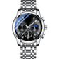Men's Multifunction Chronograph Watch with Calendar