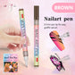🎁Kerstcadeau! 48% Korting op 12-Kleurige Professionele Nail Art Penset – Ultraprecieze 0,7 mm Punt & Snel Droogend ✨💅